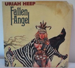 Uriah Heep – Fallen Angel – Chrysalis CHR 1204 Vinyl LP Album Santa Maria Press