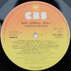 Various – Bop Stroll Roll (LP) (Very Good (VG)) – K1