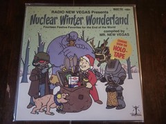 Fallout New Vegas Nuclear Winter Wonderland Vinyl Record LP Splatter +Slip Cover