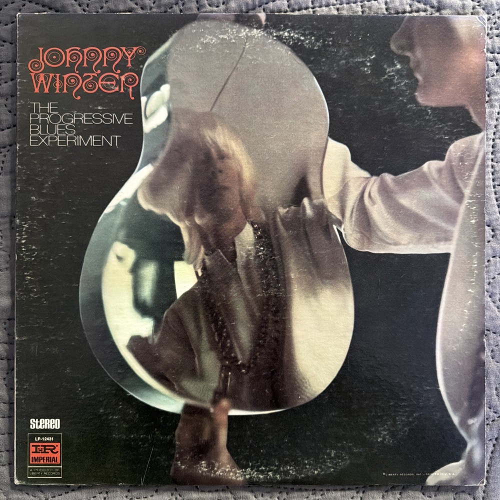 Johnny Winter – The Progressive Blues Experiment (Imperial LP-12431) 1969 VG/VG