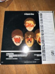 The Who “A Quick One” 1980 Polydor Reissue Japanese Import MPX 4018 VG+