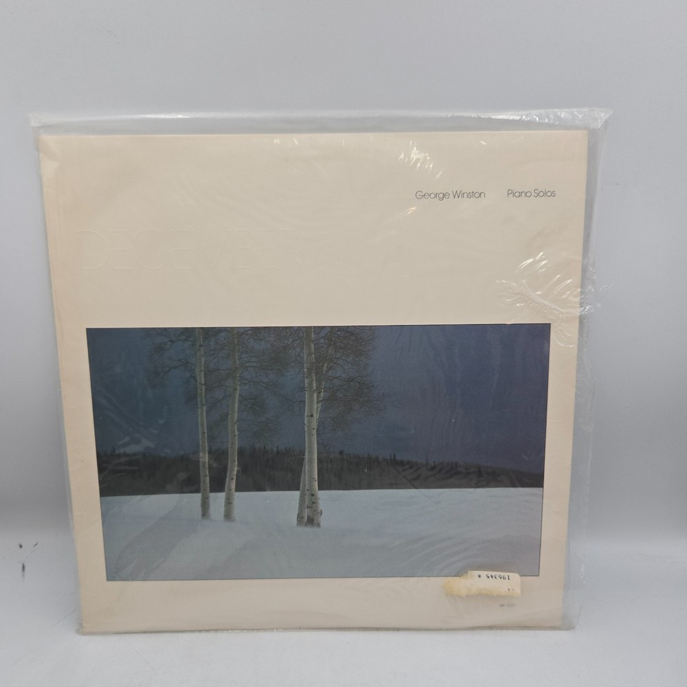 GEORGE WINSTON DECEMBER VINYL LP ALBUM 1982 WINDHAM HILL RECORD