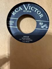 Vintage 45 RPM Record Album Lot of 12 RCA Victor Decca Columbia Mercury Coral