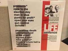 Life Sentence – Life Sentence (s/t) WHITE Vinyl LP (New/Sealed/Small Crease)