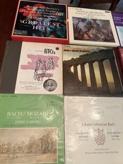 Bach Classical LP Lot 11 Records + Reader’s Digest Box Set See Desc And Pics