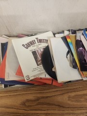 Lot Of 75 45’s Records Jukebox 7″ 45 rpm Mixed Genres 70’s 80’s rock pop western