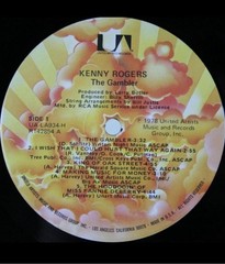 Kenny Rogers, The Gambler.(Record, 1978) Excellent In Shrink Wrap. Ex/Ex