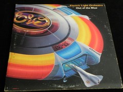 ELECTRIC LIGHT ORCHESTRA / OUT OF THE BLUE ~ 1977 Jet Records w Spaceship ELO EX