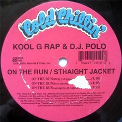 Kool G Rap & D.J. Polo – On The Run (12″) (Very Good Plus (VG+))