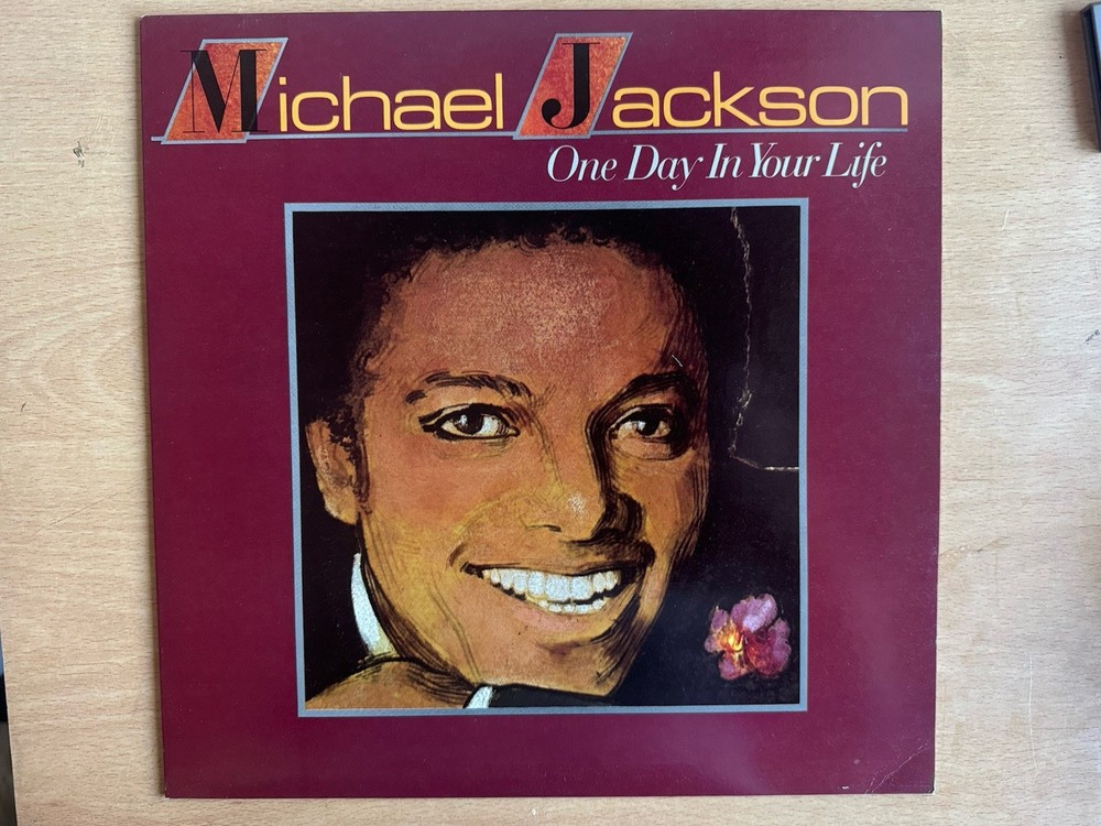 MICHAEL JACKSON – ONE DAY IN YOUR LIFE VINYL LP. Ex/Ex. 1981. Tamla Motown