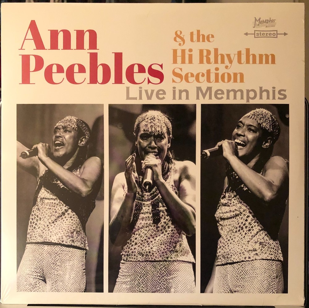 Ann Peebles & Hi Rhythm Section “Live In Memphis” (2022, Vinyl LP, Sealed) NEW
