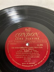 The Good Humoured Ladies / Les Biches – 12″ LP LL-624 Mono 1952 G+/VG
