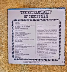THE ENCHANTMENT of CHRISTMAS LP VINYL ALBUM MCA 1960s V,ex C,ex