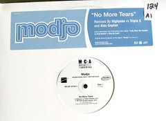 MODJO No More Tears + Lady (hear me tonight) REMIXES USA 2002 MCA PROM0 12″ EX