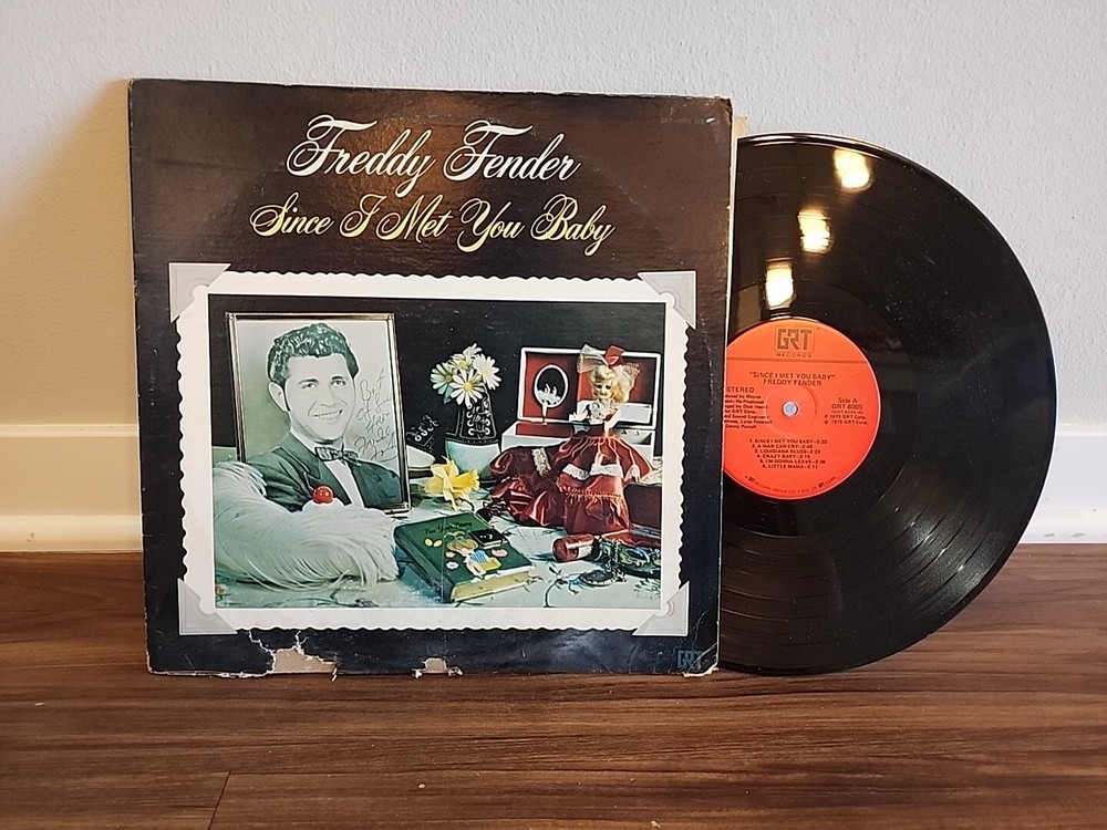 Freddy Fender Since I Met You Baby GRT Records GRT 8005 LP