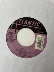 Jewel 45 rpm 2001 Vinyl Single Standing Still / Grey Matter (Live) Promo Poster