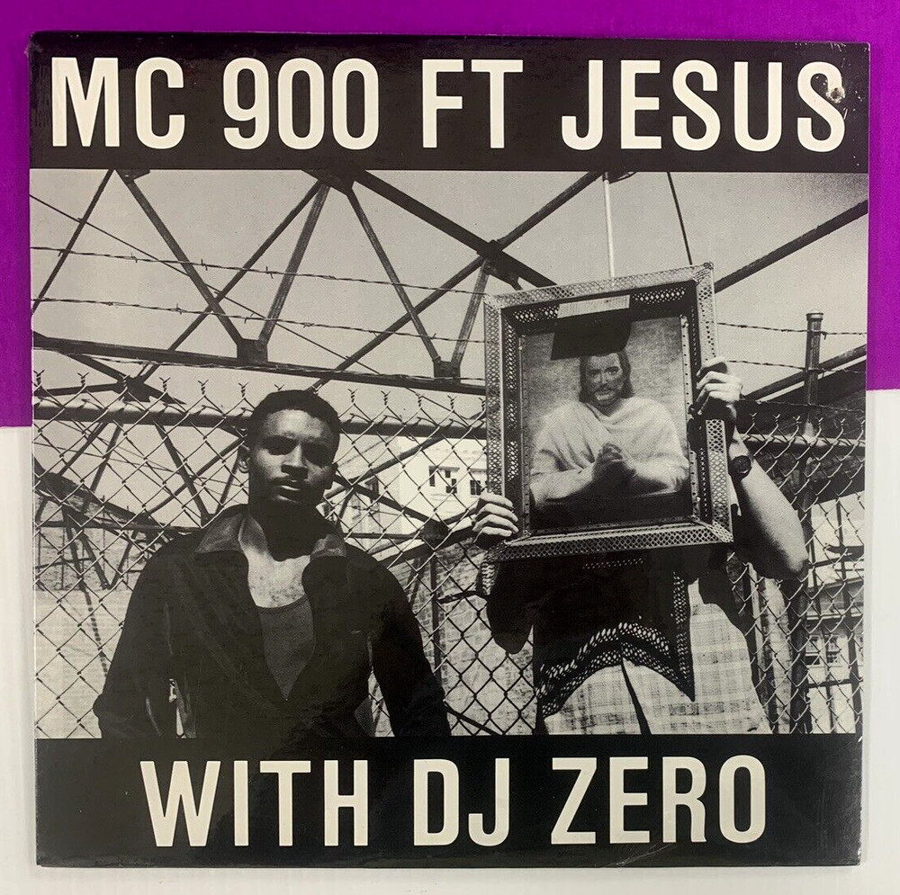 MC 900 Ft JESUS & DJ ZERO Too Bad Shut Up (1988) EP *Old Stock SEALED* ML 467