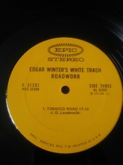 EDGAR WINTER’S WHITE TRASH – ROADWORK – 1972 EPIC RECORDS 2XLP – (G/G)