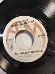 45 ~Captain & Tennille: “Lonely Night /Smile For Me One More Time” A&M 1976 (NM)