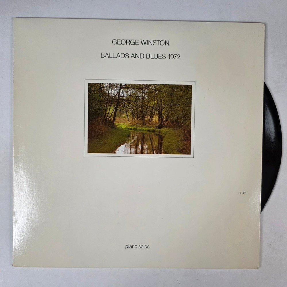 George Winston Ballads and Blues 1972 Vinyl Record Piano Solos LL-81