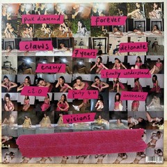 Charli xcx How I’m Feeling Now 5 Year Anniversary Clear Glitter Vinyl Record