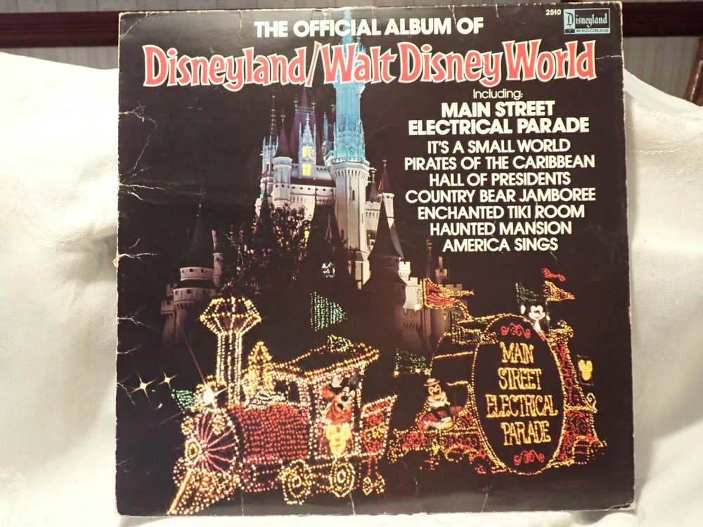 #2510 Disneyland Records – Official Album of Disneyland/Walt Disney World