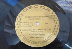 BEETHOVEN – 24/32 Piano Sonatas – KEMPFF / Decca Gold ’50s / 11 VG VG+ LPs