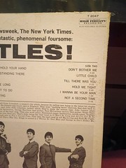 1960s Vintage Capitol Records MEET THE BEATLES! First Album Vinyl LP. T 2047. Z1