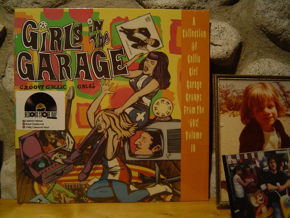 GIRLS IN THE GARAGE Vol. 10 LP/1964-70/Groovy Gallic Gals!/French Language Girls