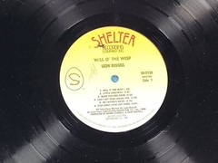 Leon Russel Will o’ The Wisp LP Vinyl Shelter Records SR-2138 VG-