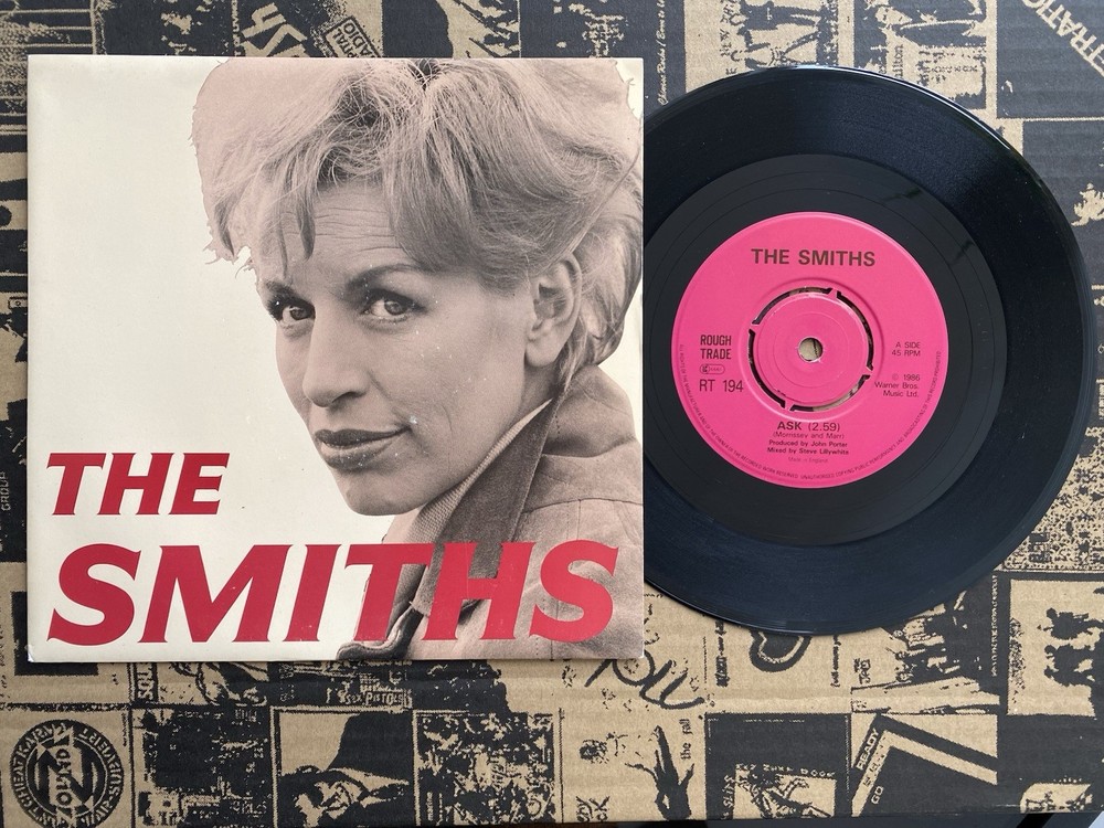 The Smiths – Ask / Cemetry Gates 7” – 1986 Rough Trade RT 194