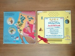 Ronald McDonald Kids Radio Records Birthday Party/ Visits America 2 LP Lot