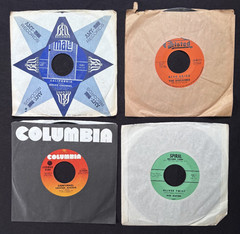 Lot of (50): Mid/Late 1960s Pop Folk Psych Rock 45 rpm (Some Promos) (VG+ to NM)