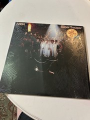 ABBA Super Trouper Winner Takes It All LP Record Album 1980 Atlantic SD 16023
