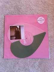 Laufey Valentine Strawberry Matcha Swirl Heart Shaped Vinyl | New | 2026