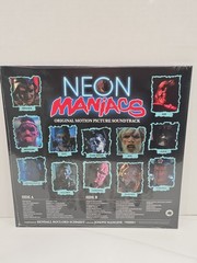 🎃 Neon Maniacs Original Horror Soundtrack Terror Vision Colored Vinyl LP SEALED