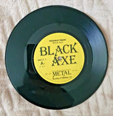 Black Axe – Highway Rider with Red Lights 7 inch Vinyl Record