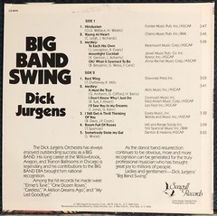 Dick Jurgens – Big Band Swing LP – 1982 Seagull jazz – Near Mint