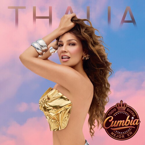 Thalia – Todo Suena Mejor En Cumbia [New Vinyl LP] Clear Vinyl, 140 Gram Vinyl