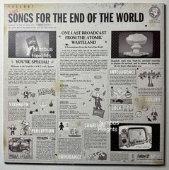 Fallout Last Songs For The End Of The World Vinyl Record Black VGM OST Brand New