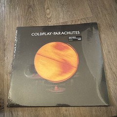 Coldplay Parachutes LP Clear Colored Vinyl EcoRecord Cardboard Sleeve