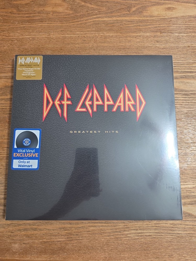 DEF LEPPARD Greatest Hits Vinyl LP NEW & SEALED VITAL VINYL EXCLUSIVE WALMART
