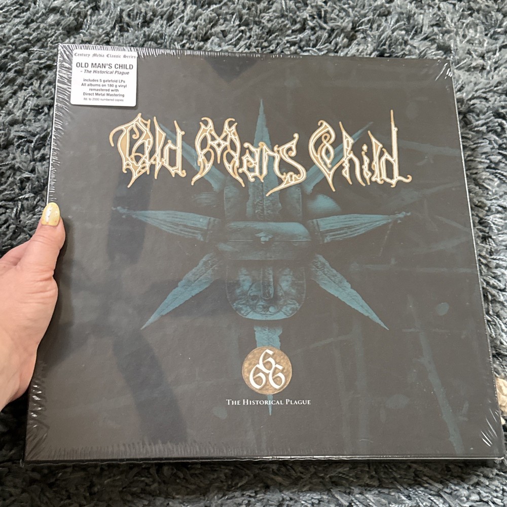 NEW* Old Man’s Child 666 Historical Plague Only 2000 Made! 5 LP BOXSET RARE OOP!