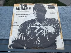 BOB McFADDEN RARE PICTURE SLEEVE Hammer Horror Universal Monsters Mummy