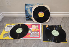 Disneyland Records Walt Disney’s Vinyl LP LOT Full Vtg Total 3 LPs