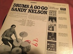 SANDY NELSON-Drums A Go-Go/Imperial Stereo LP-1965-
