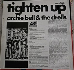 Archie Bell And The Drells Tighten Up ATLANTIC SC8181 1968 Vinyl LP VG