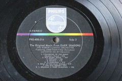 DARK SHADOWS – THE ORIGINAL MUSIC – PHILIPS RECORDS – PHS 600 314 – DATE XXXX