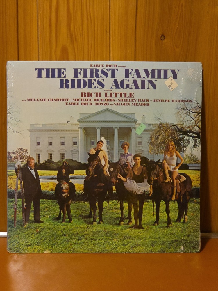 THE FIRST FAMILY RIDES AGAIN (1981) Sealed BOARDWALK LP w/Rich Little
