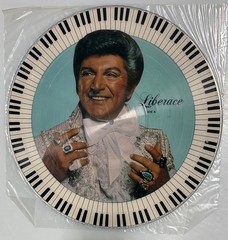 Liberace Liberace Picture Disc Vinyl LP AVI Records 1979 AVI 6065 12″ Jazz Pop